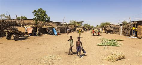 People In Traditional Village Of Dassanech Tribe. Omorato, Ethio ...