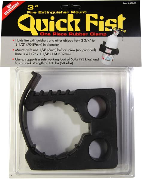 Quick Fist 3" Clamp for Mounting Tools and Equipment 2-3/4"-3-1/4" Diameter: Amazon.ca: Automotive