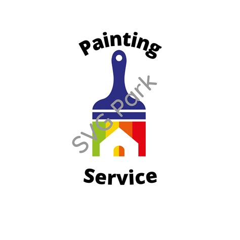 Painting Service Logo svg, House Painter Logo svg, png, eps and dxf files by SvgPark on Etsy ...
