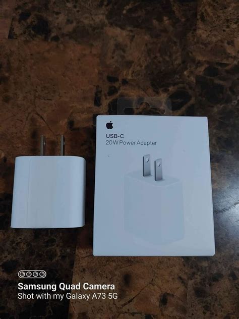 ORIGINAL APPLE IPHONE 20W USB-C POWER ADAPTER FAST CHARGER, Mobile Phones & Gadgets, Mobile ...