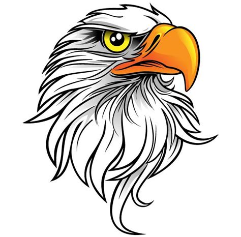 Free Eagle Head Clip Art | Eagle drawing, Eagle art, Vector art