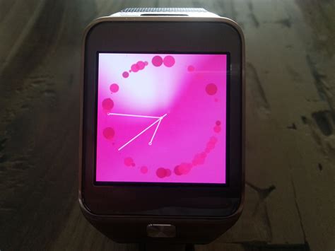 Gear2 interactive Live Watchface - Pink Edition | Devpost