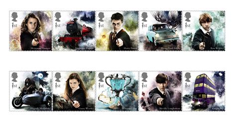 Royal Mail Stamp Guide 2018, Harry Potter, 16 October 2018 - All About ...