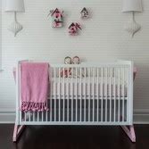 Incredibly Modern Pink Baby Girl Nursery Design Inspiration - Kidsomania