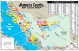 Alameda County Zip Code Map – Otto Maps