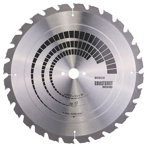 2608640693 Table Saw Blade"Construct" For Wood 400x30mm 28Z Fwf - - Amazon.com