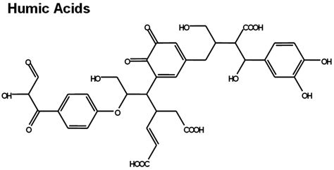 Humic Acid Chemical Structure