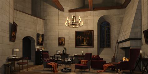 The Gryffindor Common Room Gets a Modern Redesign!