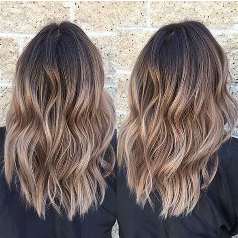 Layered, Wavy Haircuts for Medium Thick Hair - Ombre Hairstyles 2017 More Ombre Hair Color, Hair ...