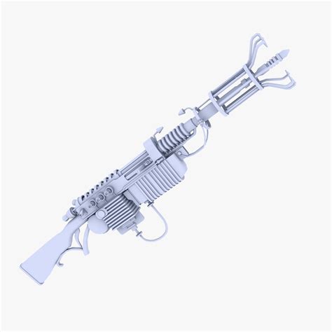 Wunderwaffe DG-2 3D Model Game ready .max .obj .3ds .fbx .dxf ...