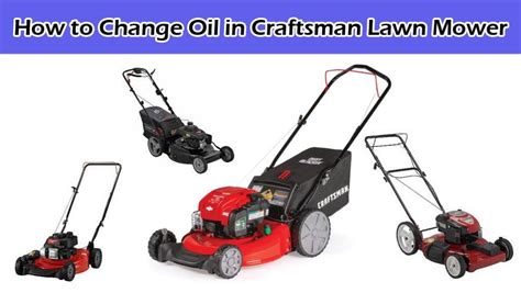 How to Change Oil in Craftsman Lawn Mower - Fast & Easy