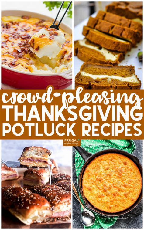 Tasty Thanksgiving Potluck Recipe Ideas For Friends & Family