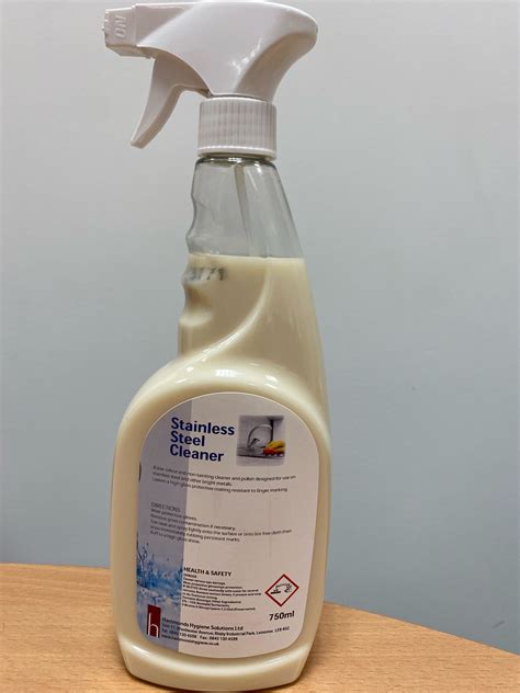 Stainless Steel Cleaner Spray 750ml | Leicester Cleaning Supplies