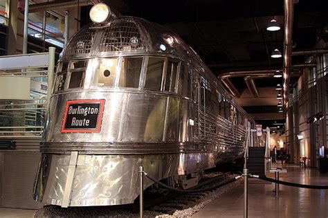 Pioneer Zephyr - Museum of Science and Industry | Train, Museum, Burlington