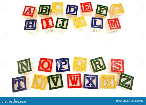 Alphabet learning blocks stock photo. Image of macro, shot - 8515428