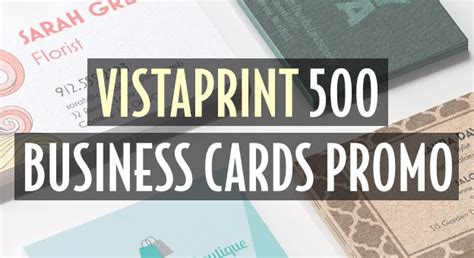 500 Vistaprint Business Cards for $5? (Updated) • 2023