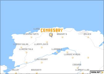 Cemaes Bay (United Kingdom) map - nona.net