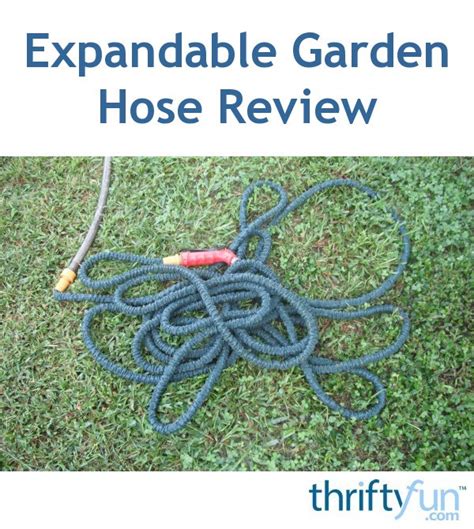 Expandable Garden Hose Product Review | ThriftyFun