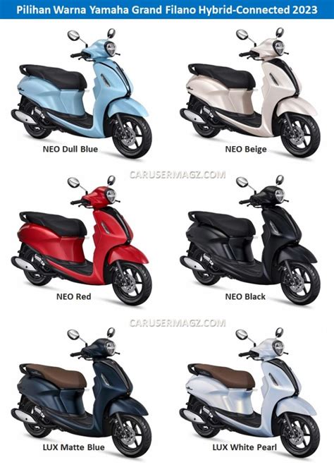 Yamaha Grand Filano 2023 Indonesia: Spesifikasi, Harga, Fitur