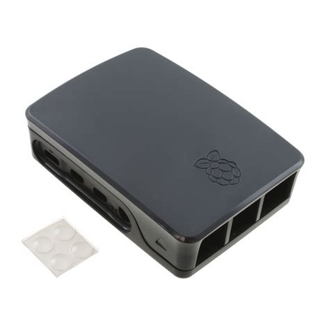 RASPBERRY PI 4 CASE BLACK/GREY Raspberry Pi | Boxes, Enclosures, Racks ...