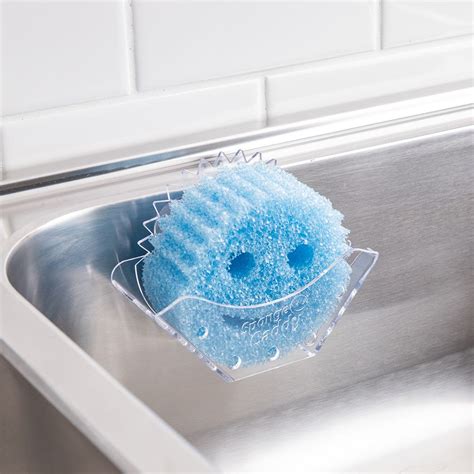 Scrub Daddy Universal Sponge Caddy-Holder (Clear) | Kitchen Stuff Plus