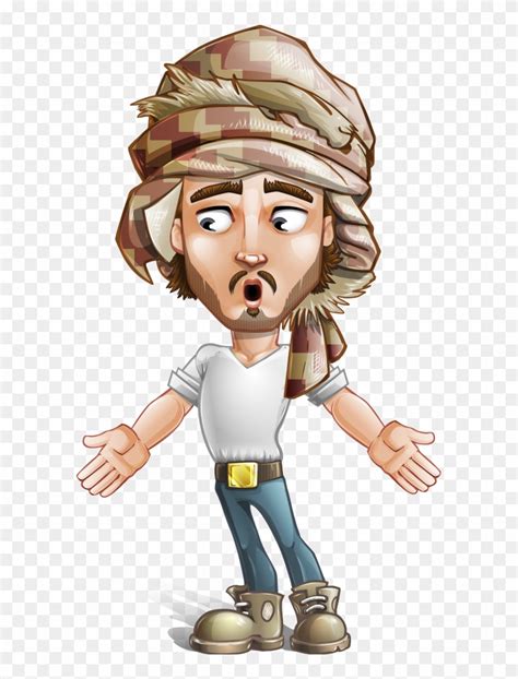 Free Arab Man Clip Art - Human Cartoon Characters Png - Free Transparent PNG Clipart Images Download