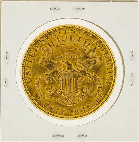 1907 $20 Liberty Head Double Eagle Gold Coin