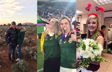 In pictures: Faf de Klerk's wife celebrates hubby's special Springboks milestone in style