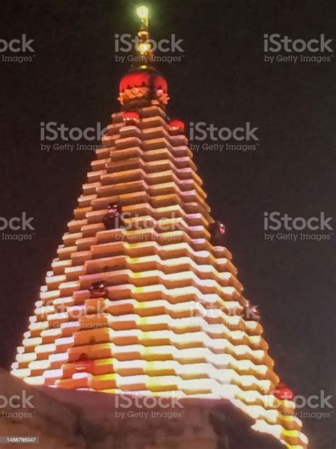 Mahalaxmi Temple Sanctum Eliminated With Colourful Lights Stock Photo ...