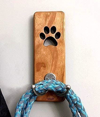 Amazon.com: Dog leash holder, leash hanger, leash hook, wall mount, dog leash hanger: Handmade