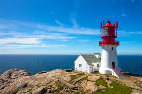 Premium Photo | Lindesnes lighthouse