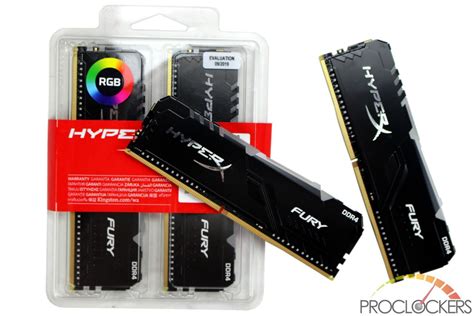 HyperX FURY DDR4 RGB 3200MHz 32GB Memory Kit Review | PROCLOCKERS