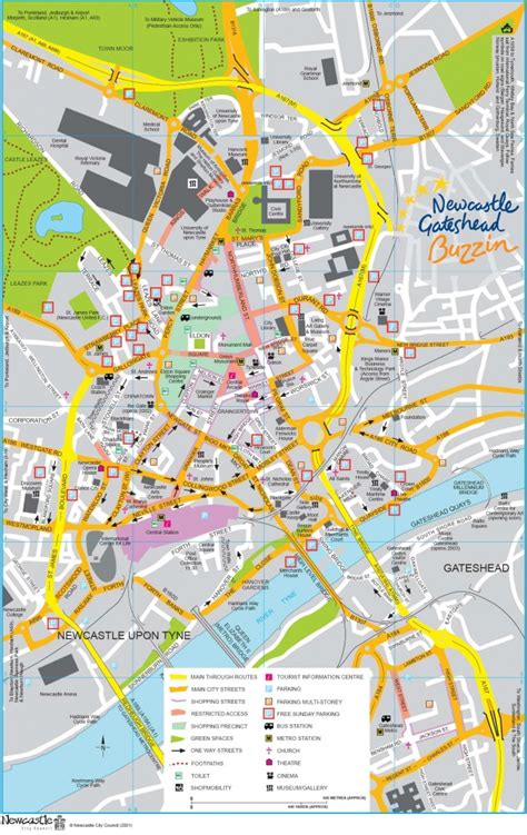 Printable Street Map Of Harrogate Town Centre - Free Printable Maps