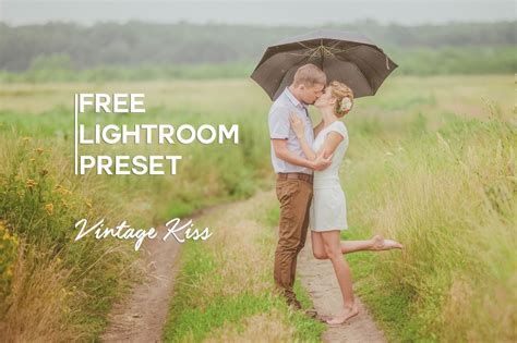 Free Lightroom Preset Vintage Kiss