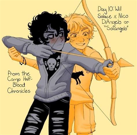 Solangelo Fanart | Percy jackson comics, Percy jackson funny, Percy ...