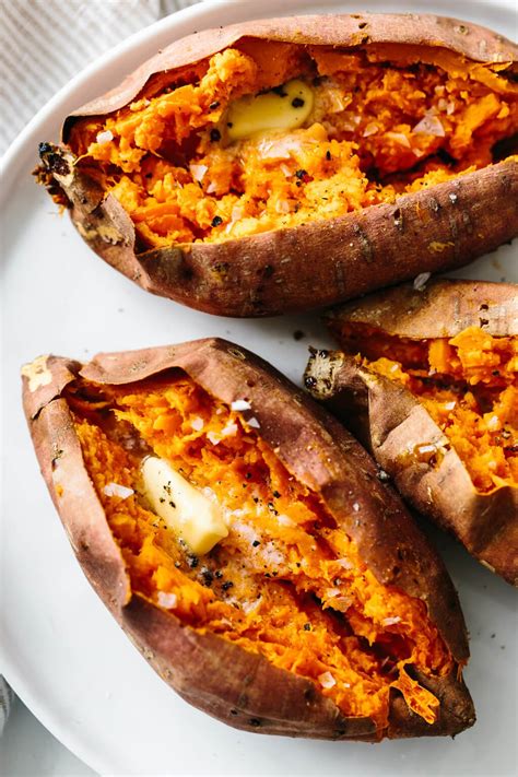 Baked Sweet Potato: How to Bake Sweet Potatoes Perfectly | Downshiftology