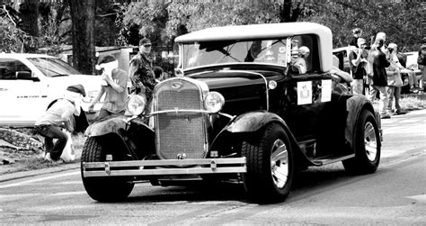 1934 Classic Car in Black and White Photograph by Ester McGuire - Fine Art America