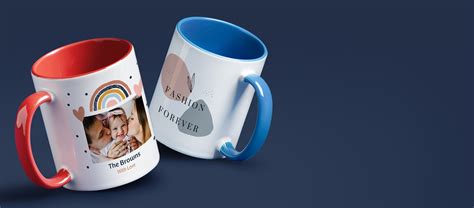 Personalised Mugs: Custom Printed Photo Mugs | Vistaprint AU