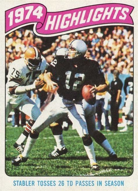 Top Ken Stabler Football Cards, Vintage, Rookies, Autographs