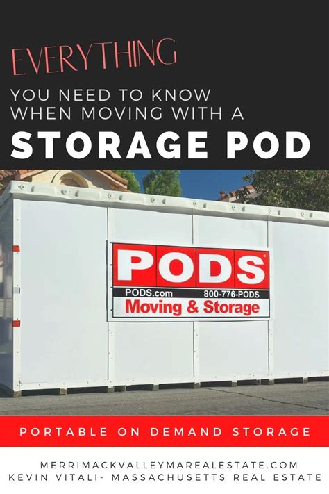 Everything You Need To Know When Moving With A Storage Pod