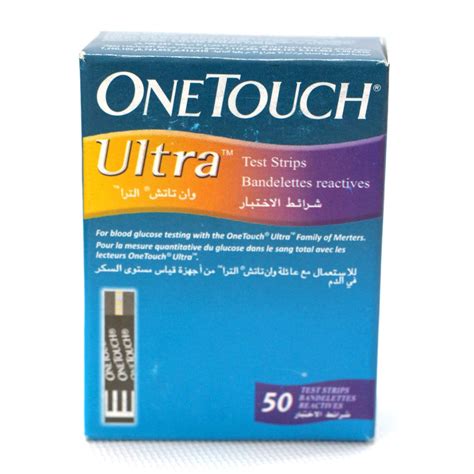 One Touch Ultra Test Strips 50's – Golden Horse Medical Supplies