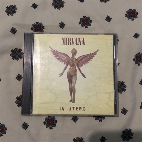 nirvana in utero vintage CD, Hobbies & Toys, Music & Media, CDs & DVDs on Carousell