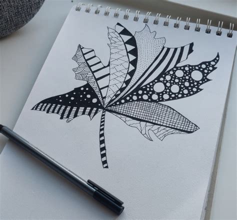 My first try with zentangle art - with lots of inspiration from arts online, but still pretty ...