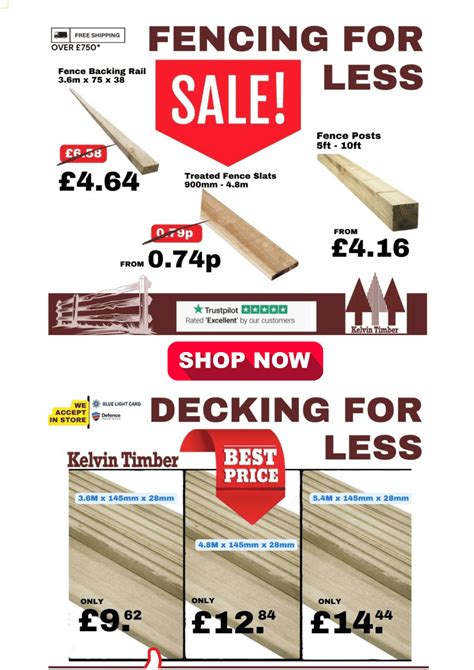 Fencing & Decking - Kelvin Timber