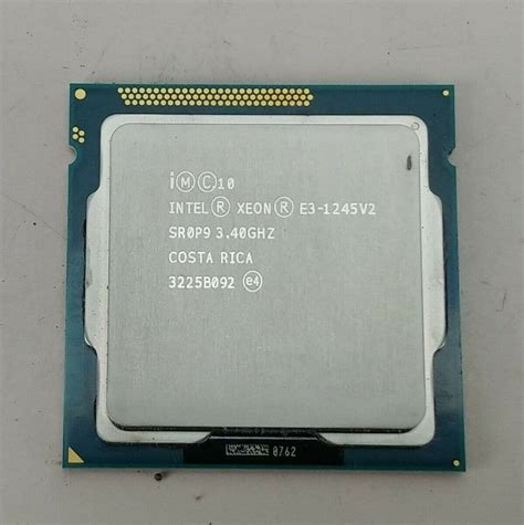 Intel Xeon Quad-Core E3-1245v2 3 40GHz LGA1155 8MB Server Processor CPU ...