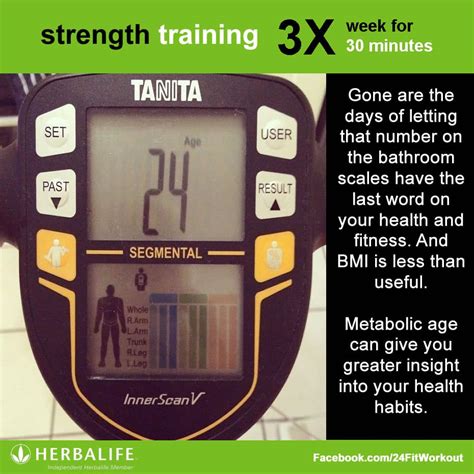 Independent Herbalife Member - Whats Your Metabolic Age?