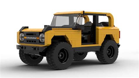 Ford Bronco 2021 2-door - LEGO MOC Instructions