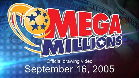 Mega Millions drawing for September 16, 2005 - YouTube