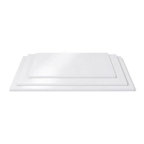 GLOSSY White Rectangle Cake Board 5mm - Boards & Boxes from Cake Craft Company UK