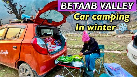 Car camping in Kashmir, Betaab valley | By Himachali Couple